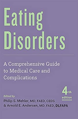 Book cover: Eating Disorders- A Comprehensive Guide to Medical Care and Complications